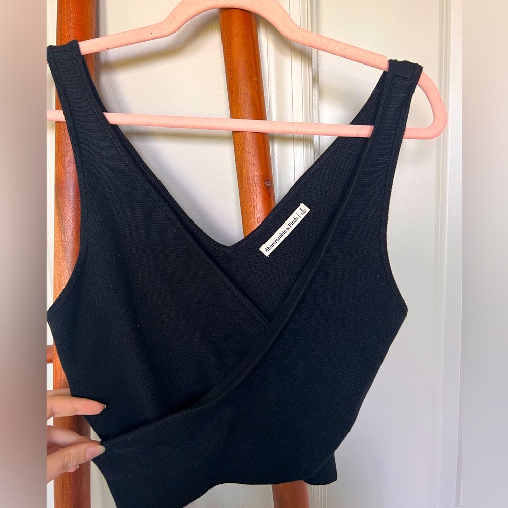 Abercrombie & Fitch | Crossover Wrap Top | Size S